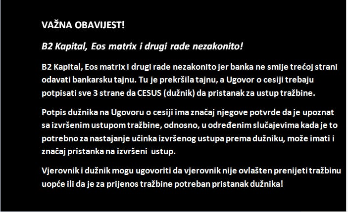 Razlog zašto lihvarske agencije 6