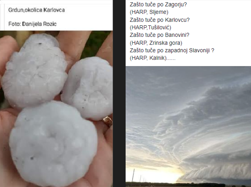 haarp i tuče