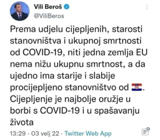 vili cjepite se